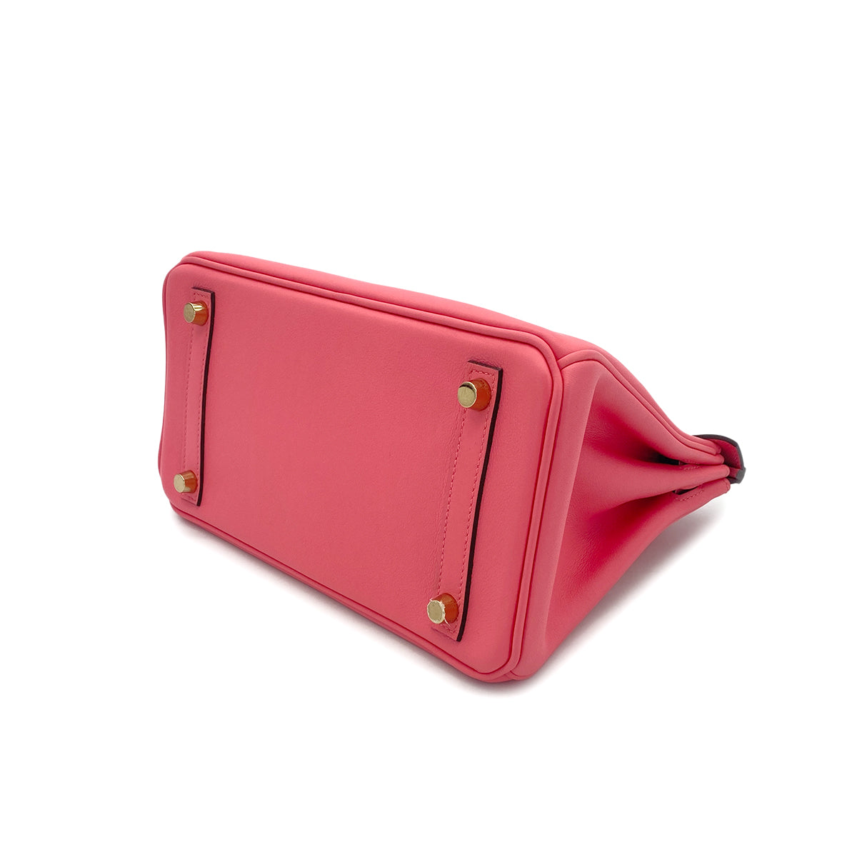 HERMES BIRKIN 25 ROSE AZALEE VEAU SWIFT HAND BAG A GHW 90301657