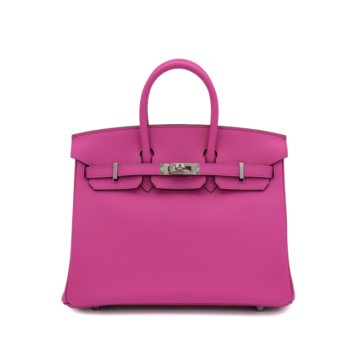 HERMES BIRKIN 25 MAGNOLIA SWIFT HAND BAG U SHW 90301703