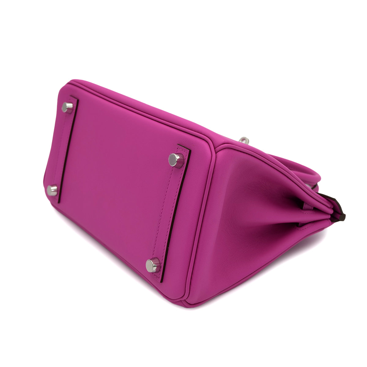 HERMES BIRKIN 25 MAGNOLIA SWIFT HAND BAG U SHW 90301703