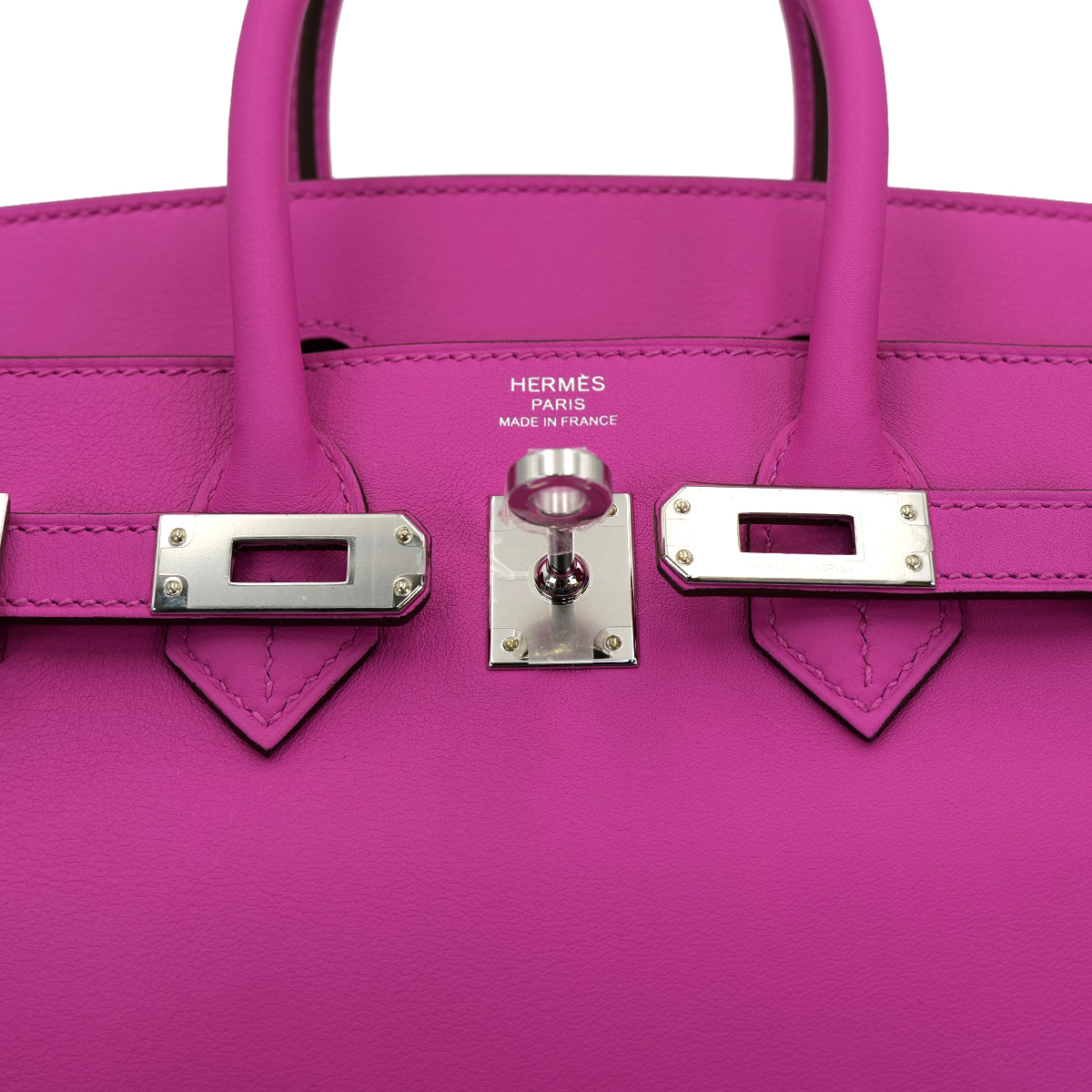 HERMES BIRKIN 25 MAGNOLIA SWIFT HAND BAG U SHW 90301703