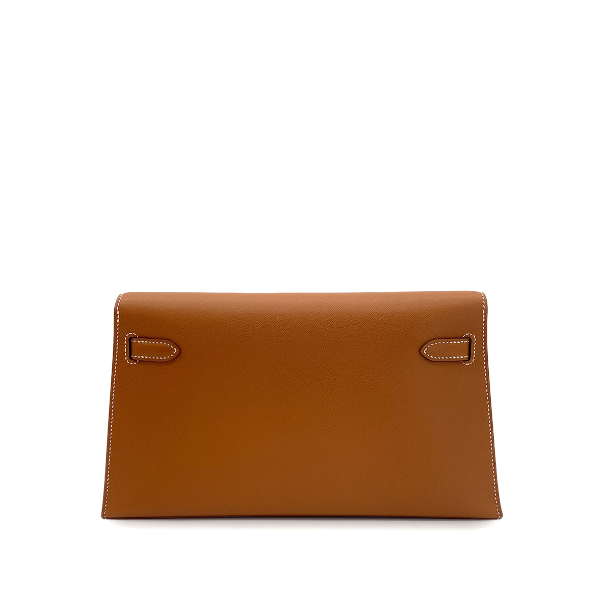 HERMES KELLY ELAN GOLD VEAU MADAME CLUTCH SHOULDER BAG B GHW 90301704