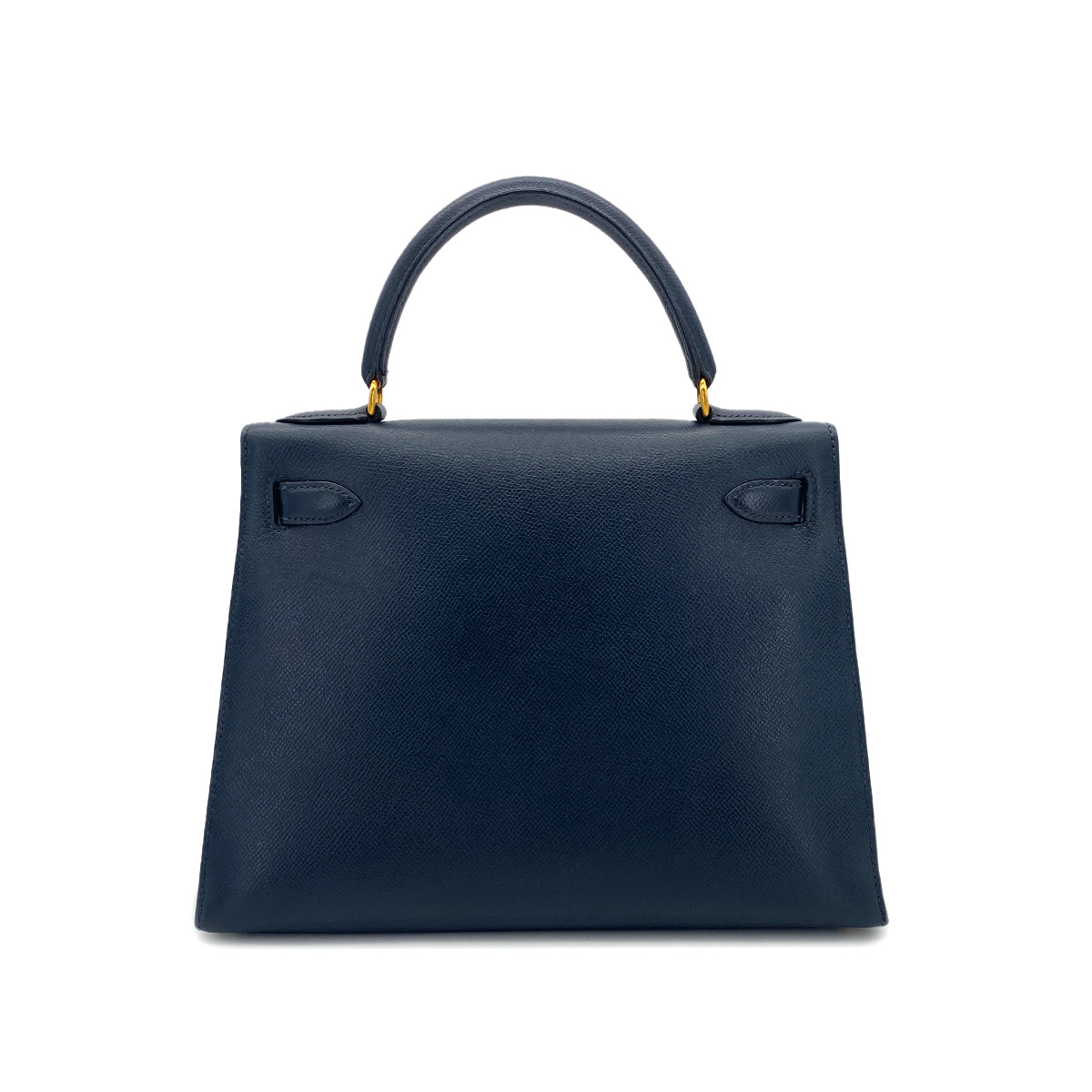 HERMES KELLY 28 SELLIER BLUE MARINE COUCHEVEL HAND SHOULDER BAG 〇Y GHW 90301705