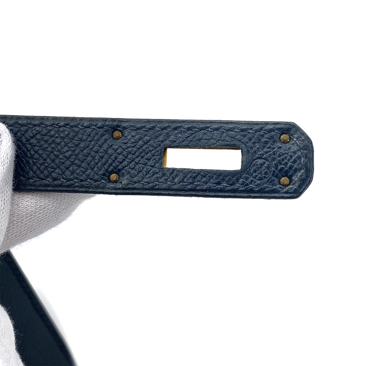 HERMES KELLY 28 SELLIER BLUE MARINE COUCHEVEL HAND SHOULDER BAG 〇Y GHW 90301705