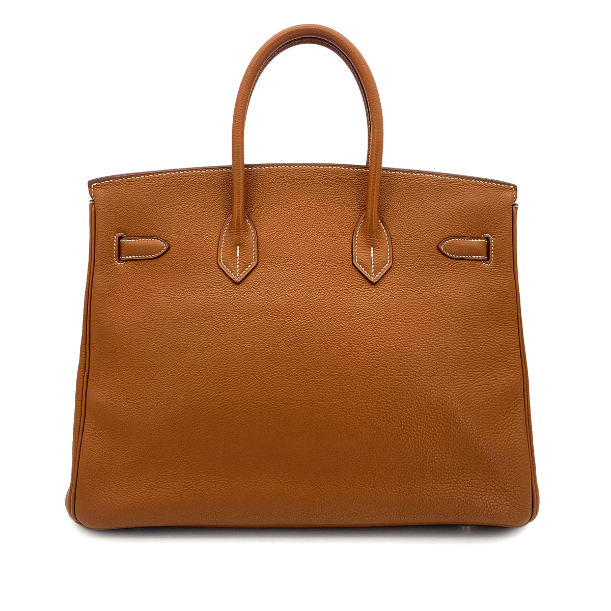 HERMES BIRKIN 35 GOLD TOGO HAND BAG □H SHW 90301709