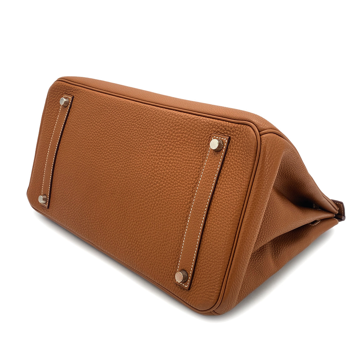 HERMES BIRKIN 35 GOLD TOGO HAND BAG □H SHW 90301709