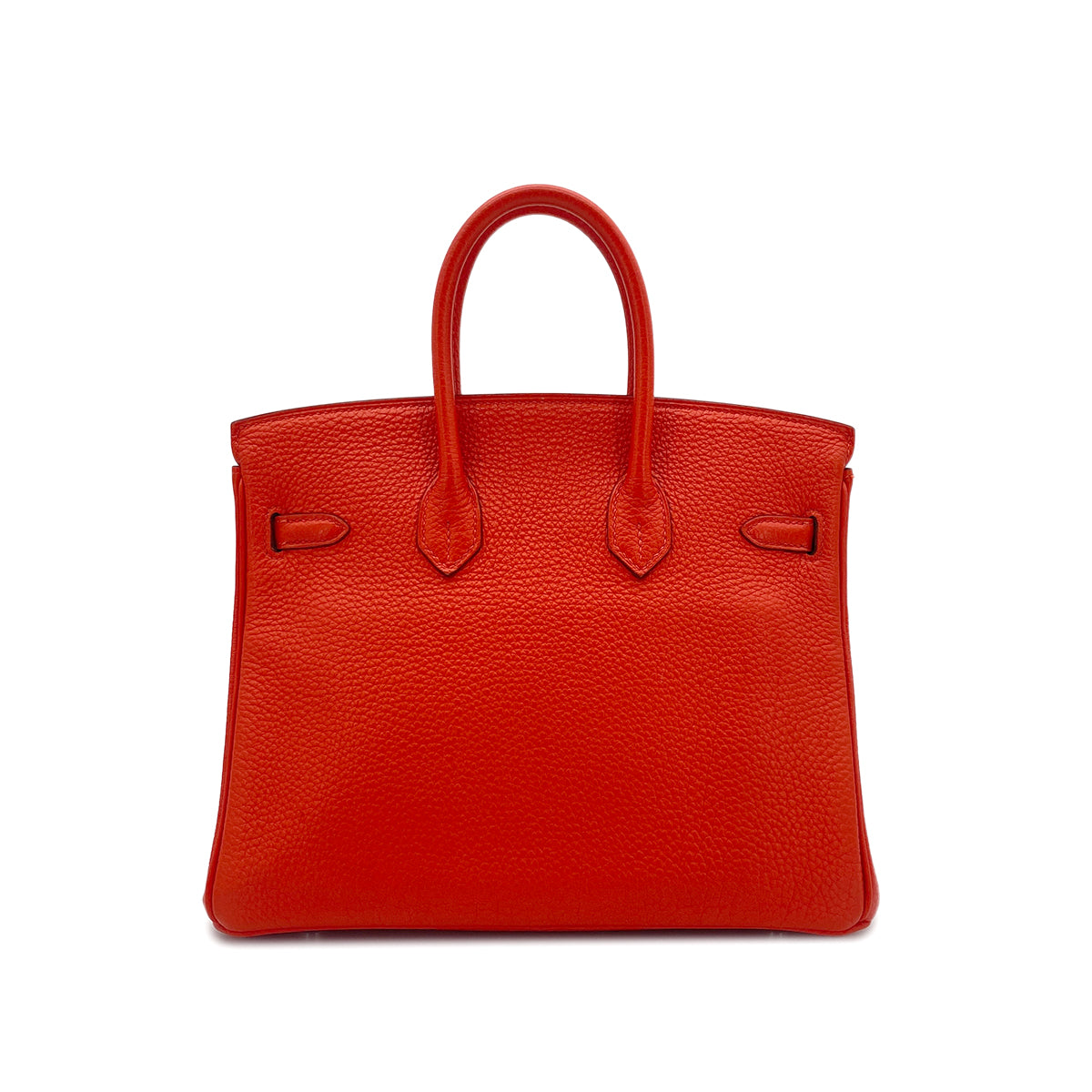 HERMES BIRKIN 25 CAPUCINE TOGO HAND BAG □Q SHW 90301716