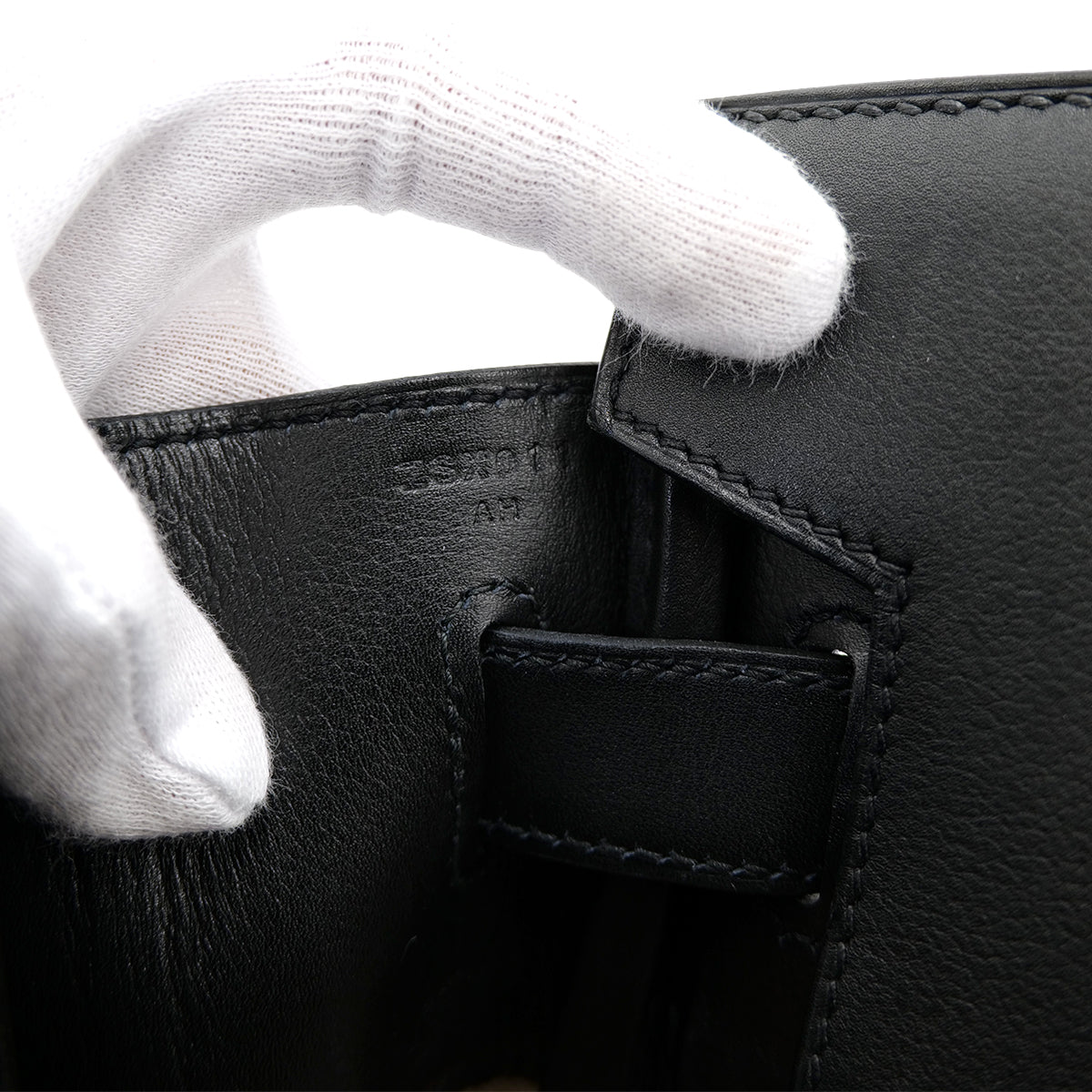 HERMES HAUT A COURROIES 40 BLACK VERT MAQUIS EVERCOLOR TOILE OFFICIER HAND BAG Z SHW 90301717