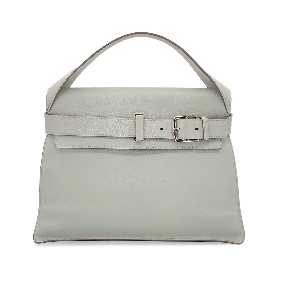 HERMES ETRIBELT GRIS PERLE EVER GRAIN HAND BAG □Q SHW 90301721