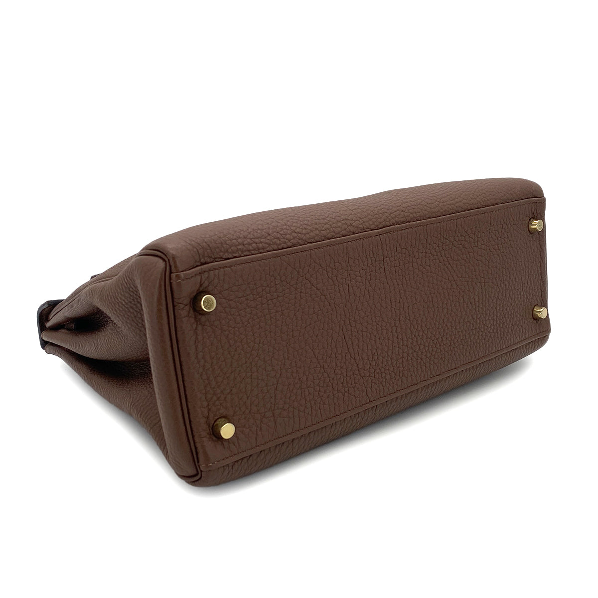 HERMES KELLY 32 RETOURNE BRULEE TOGO HAND SHOULDER BAG □R GHW 90301724