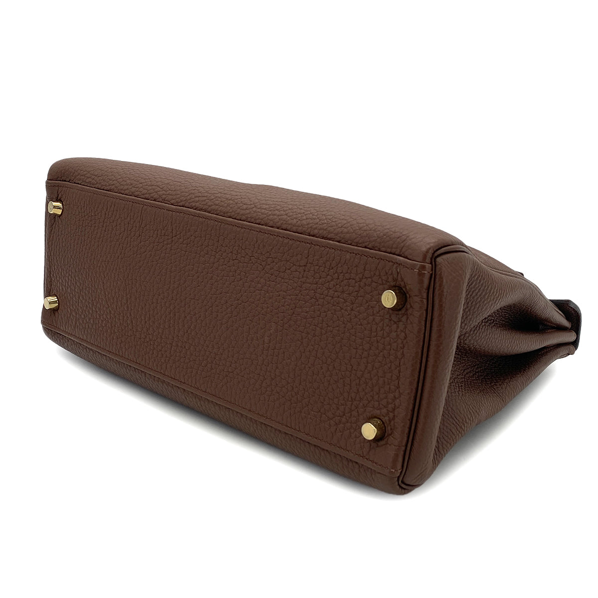 HERMES KELLY 32 RETOURNE BRULEE TOGO HAND SHOULDER BAG □R GHW 90301724