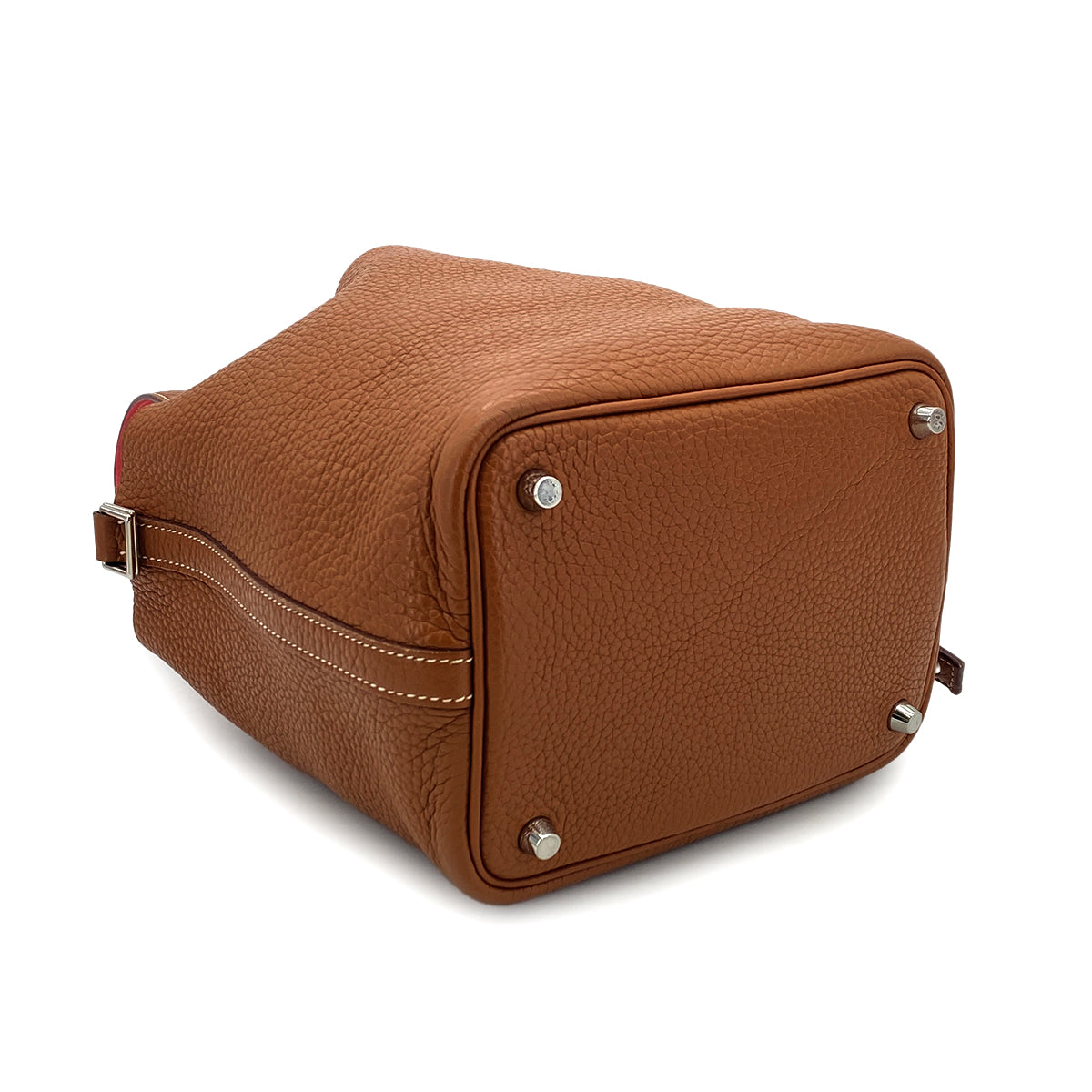 HERMES PICOTIN LOCK PM ECLAT GOLD ROSE AZALEE TAURILLON CLEMENCE HAND BAG D SHW 90301732