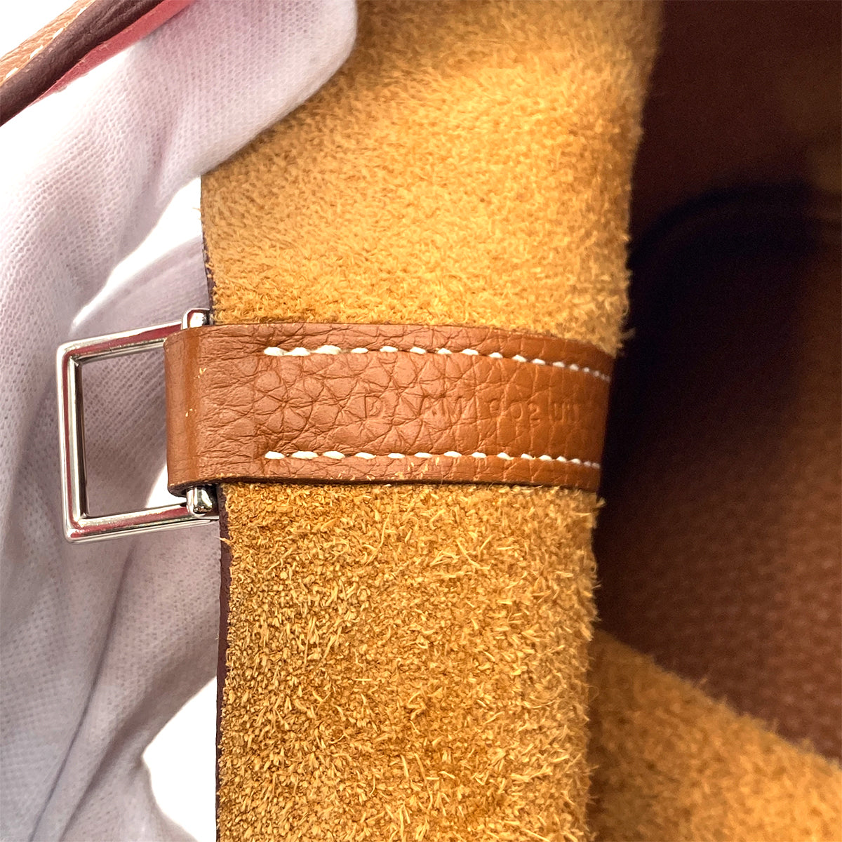 HERMES PICOTIN LOCK PM ECLAT GOLD ROSE AZALEE TAURILLON CLEMENCE HAND BAG D SHW 90301732