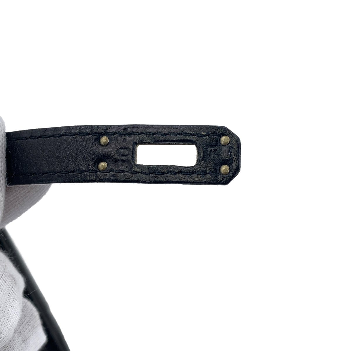 HERMES KELLY DANCE BLACK EVERCOLOR SHOULDER BAG □K SHW 90301737