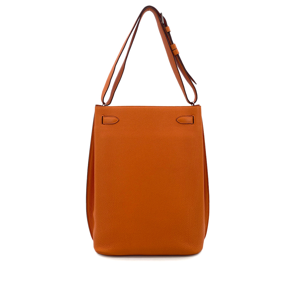 HERMES SO KELLY 26 ORANGE TAURILLON CLEMENCE SHOULDER BAG □L SHW 90301741