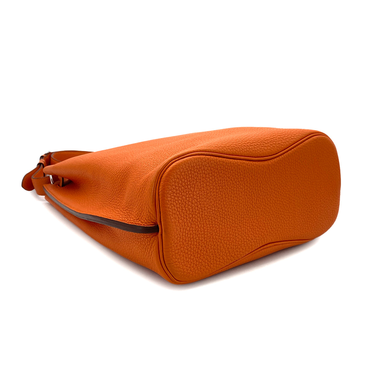 HERMES SO KELLY 26 ORANGE TAURILLON CLEMENCE SHOULDER BAG □L SHW 90301741