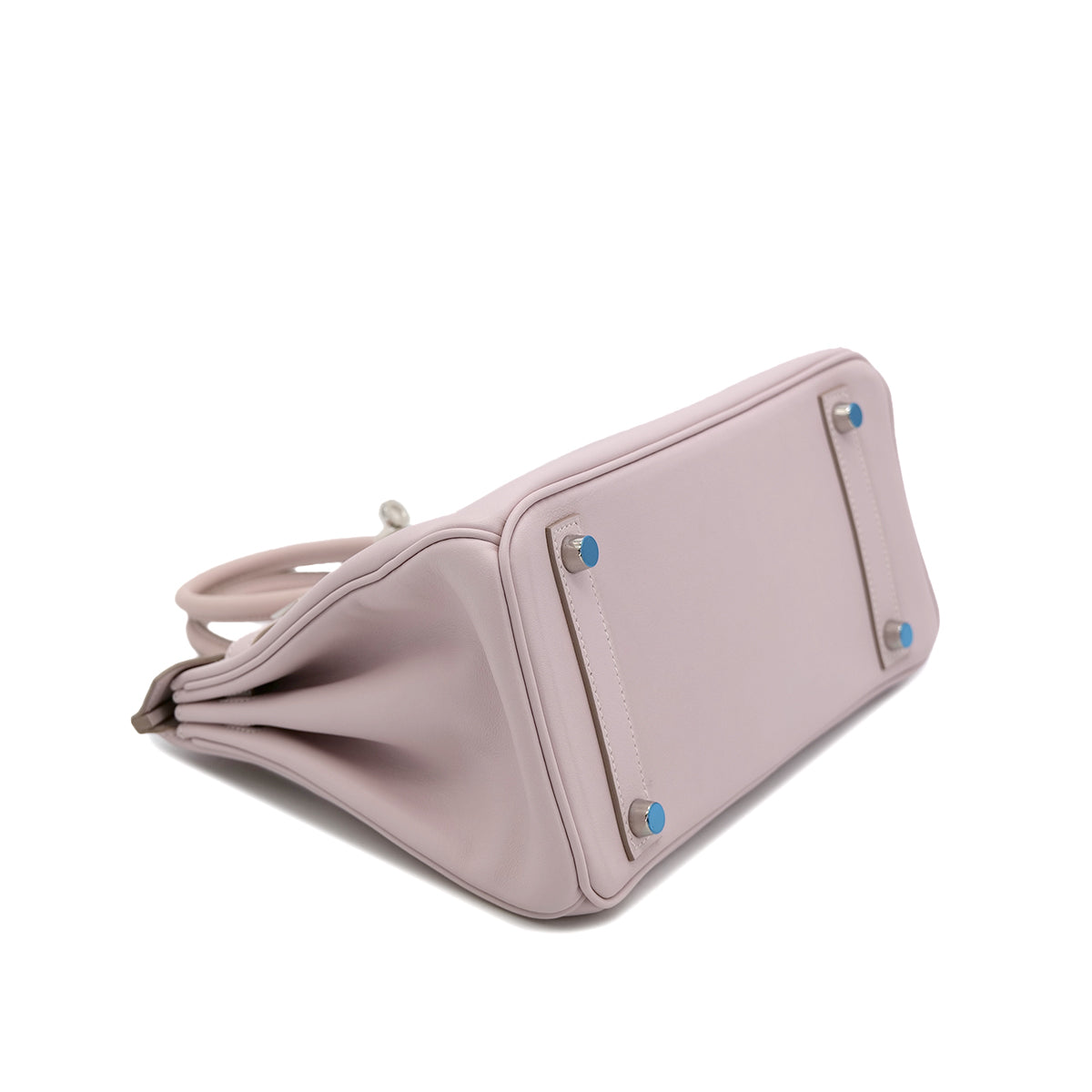 HERMES BIRKIN 25 ROSE DRAGEE VEAU SWIFT HAND BAG □L SHW 90302176