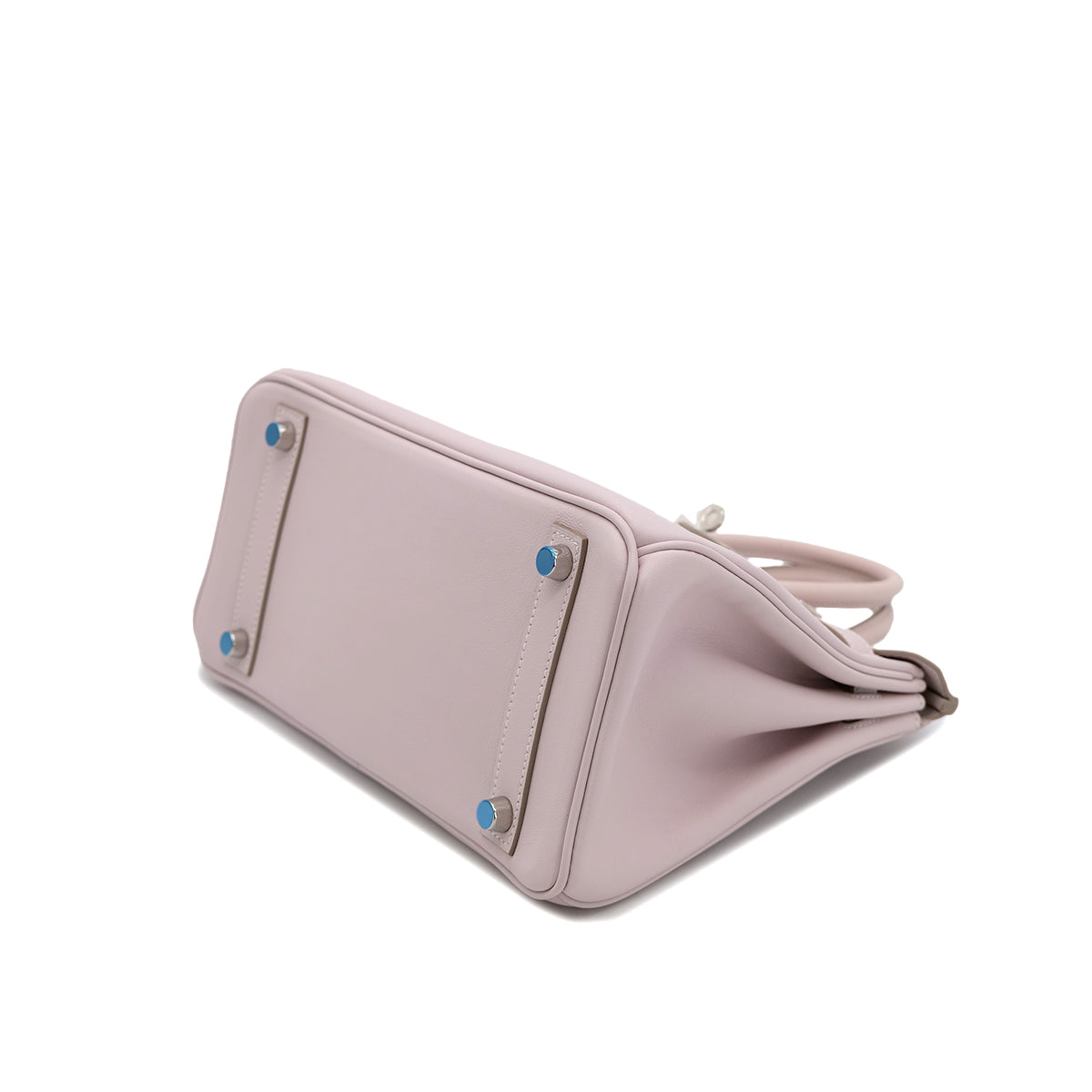 HERMES BIRKIN 25 ROSE DRAGEE VEAU SWIFT HAND BAG □L SHW 90302176