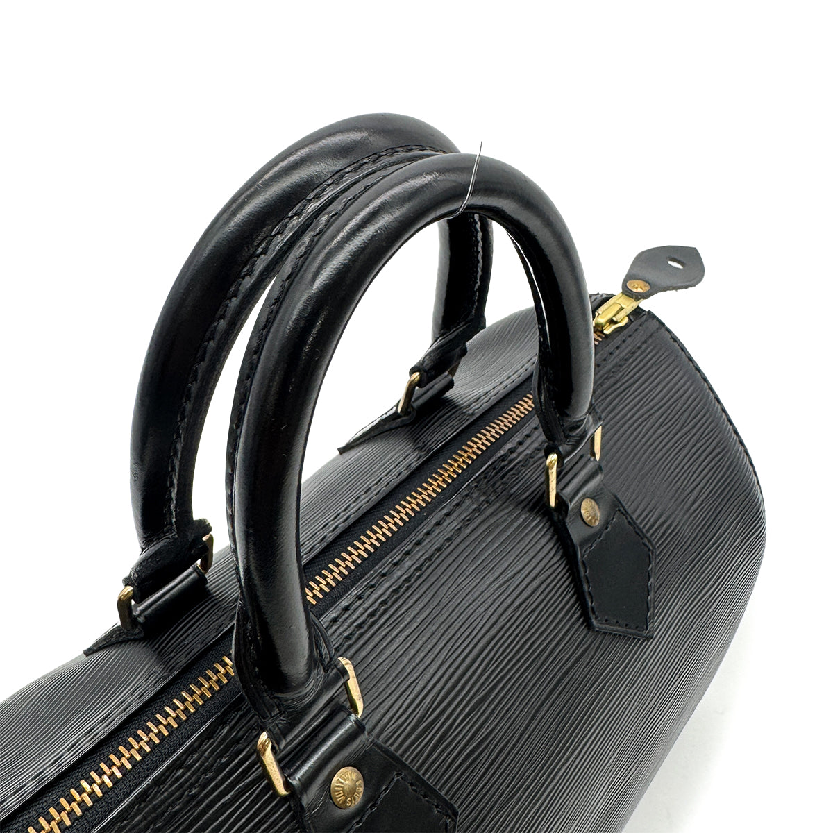 LOUIS VUITTON EPI SPEEDY 25 HAND BAG NOIR LEATHER M59232 90302178