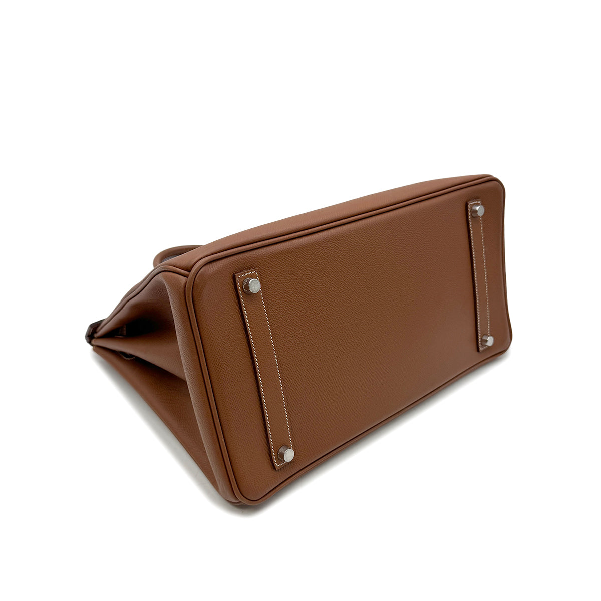 HERMES BIRKIN 35 GOLD VEAU EPSON HAND BAG □L SHW 90302187