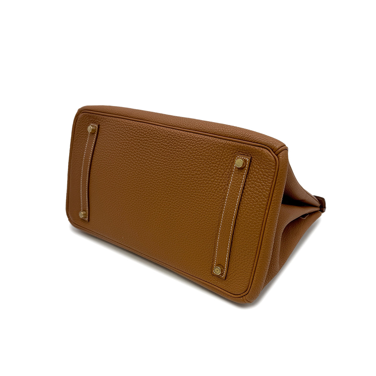 HERMES BIRKIN 35 GOLD TOGO HAND BAG □G GHW 90302188