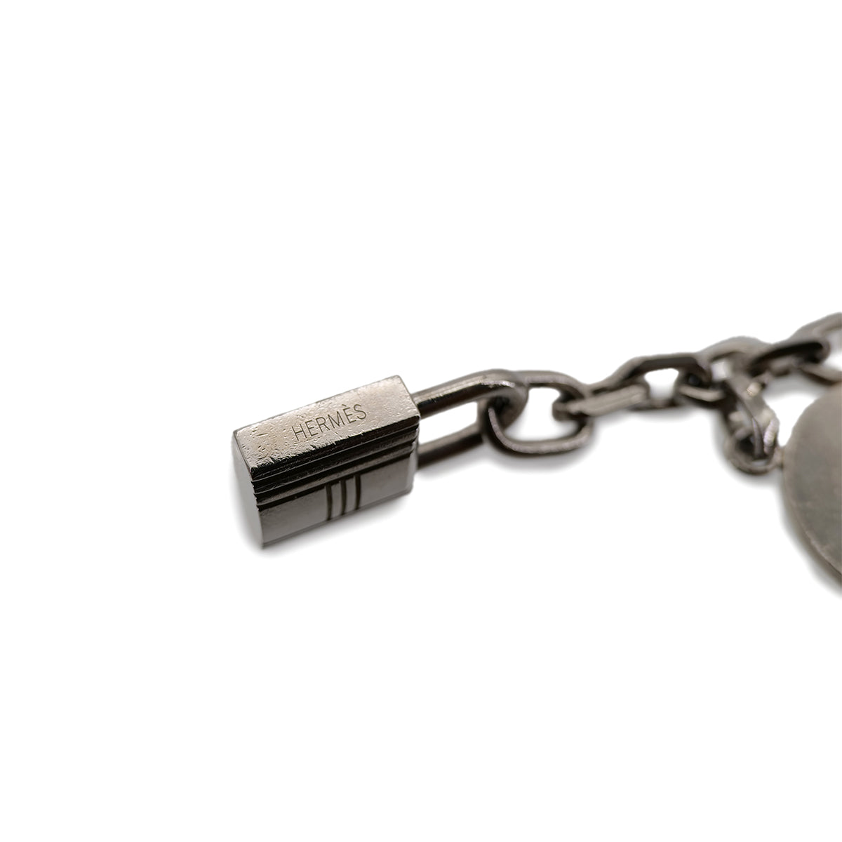 HERMES BAG CHARM AMULET 4 SILVER ACCESSORY 90302194