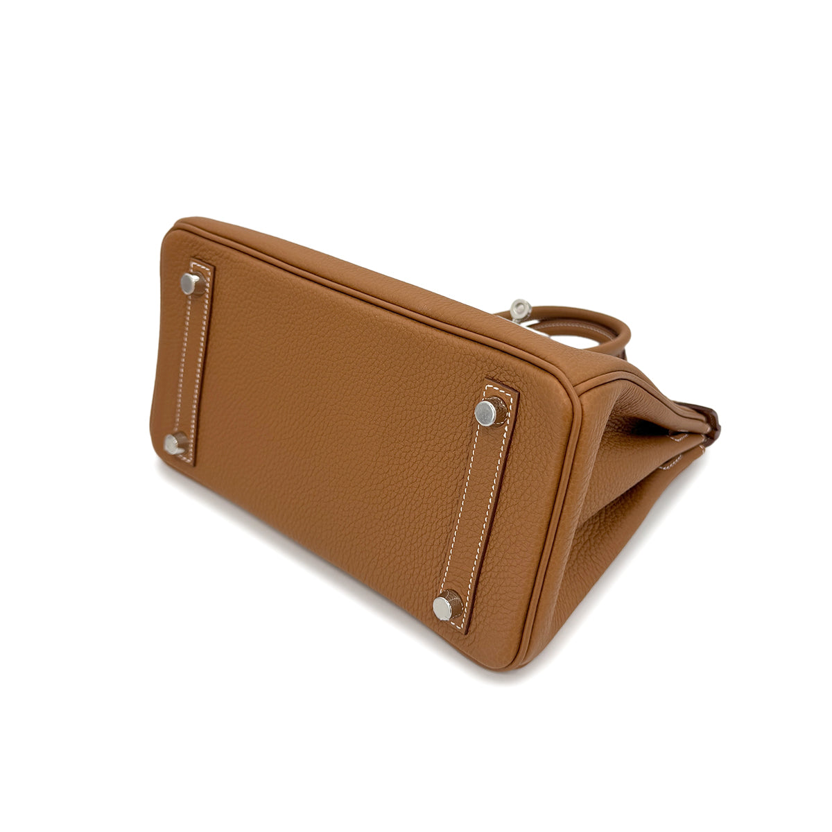 HERMES BIRKIN 25 GOLD TOGO HAND BAG B SHW 90302881