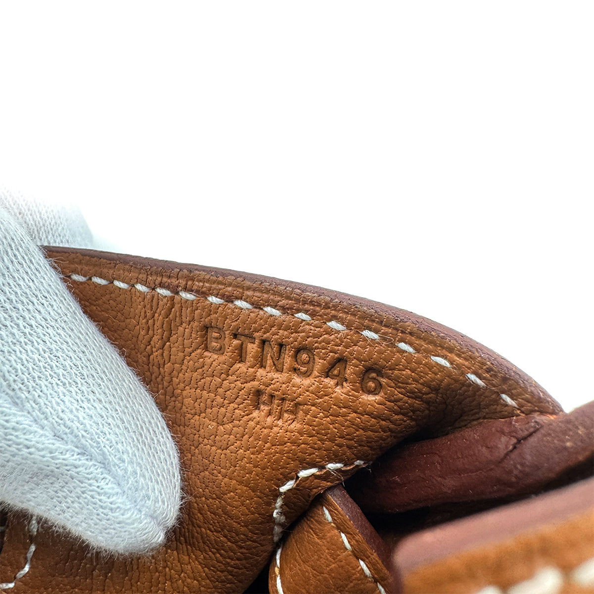 HERMES BIRKIN 25 GOLD TOGO HAND BAG B SHW 90302881