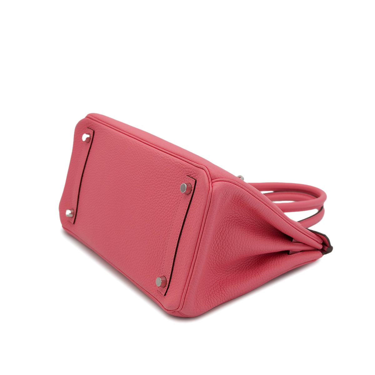 HERMES BIRKIN 30 ROSE LIPSTICK TAURILLON CLEMENCE HAND BAG Y SHW 90302929